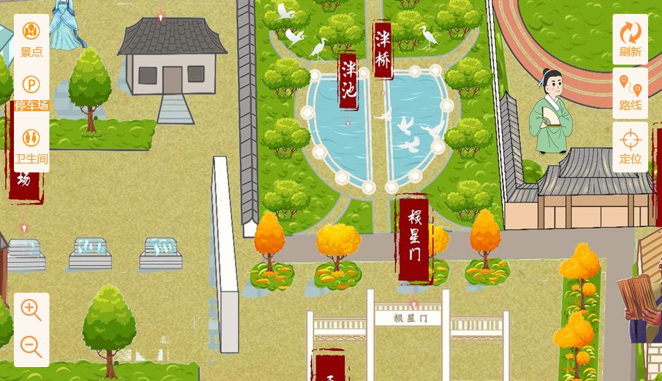 铁岭手绘地图景区语音讲解导览系统：智慧景区建设的基石